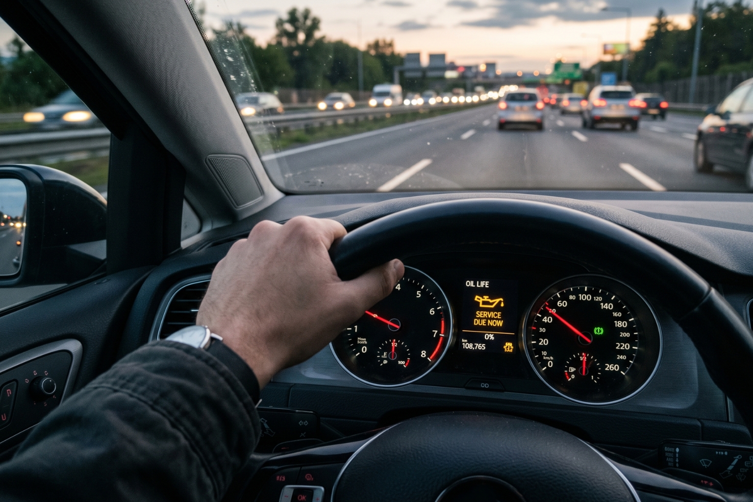 Combien de km peut-on rouler avec le voyant vidange allumé