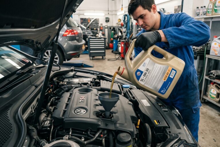 Combien de litres d'huile pour une vidange Golf 7