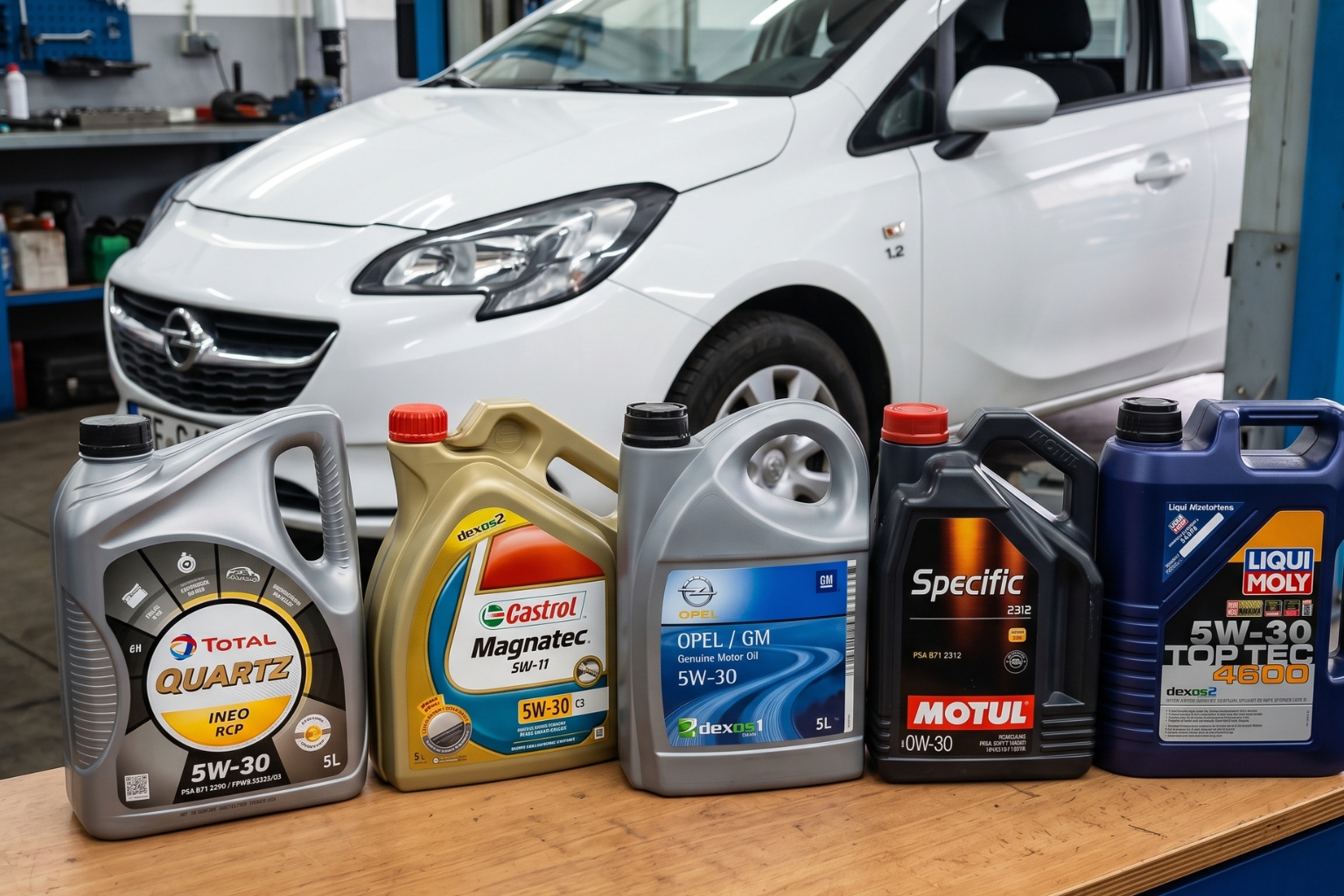 Quelle huile moteur pour Opel Corsa 1.2 essence