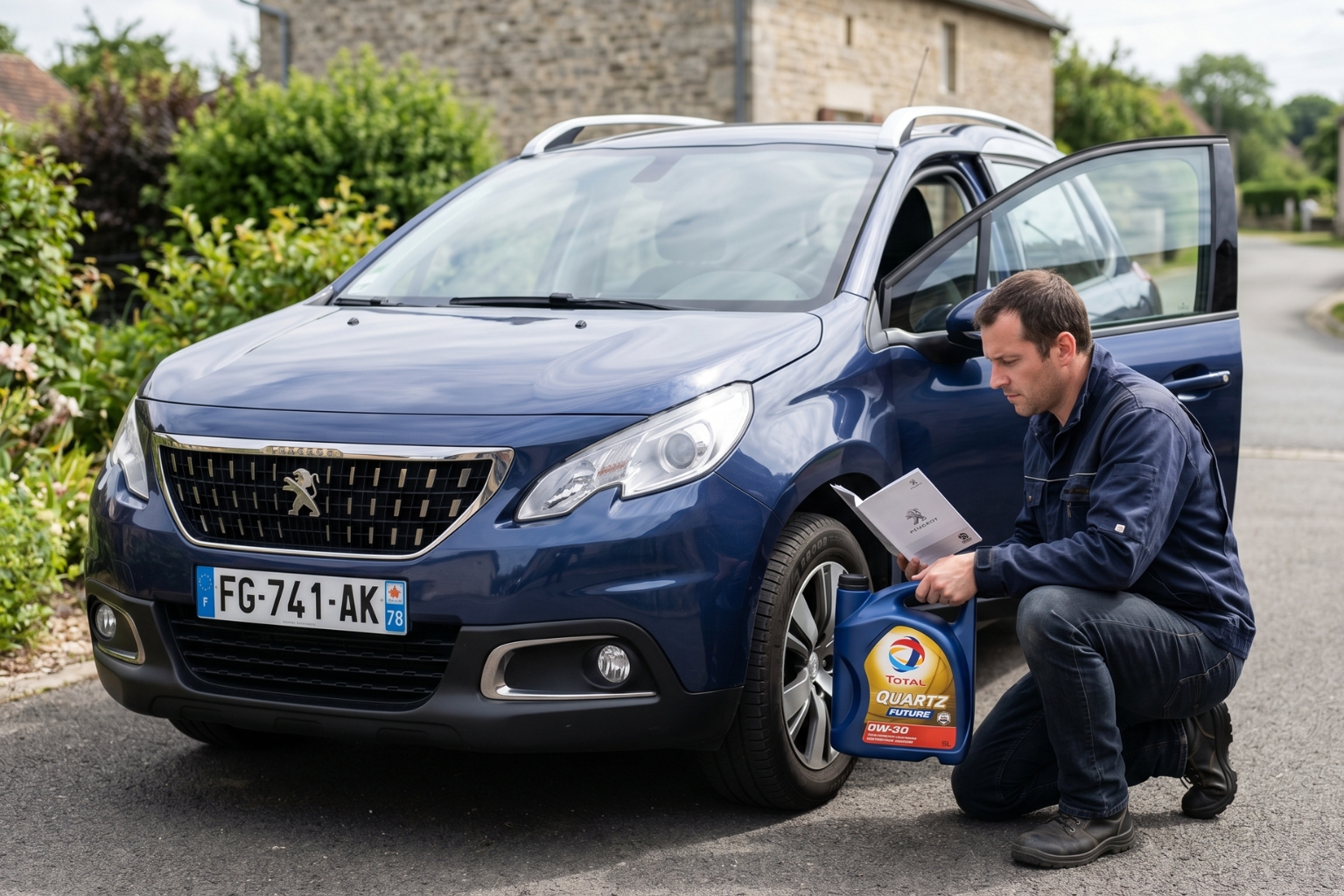 Quelle huile moteur pour une Peugeot 2008 1.2 essence