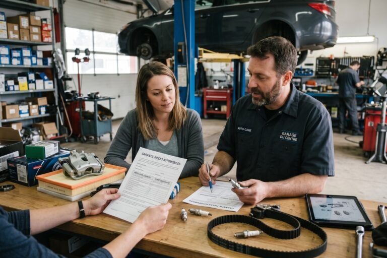 Combien de temps sont garanties les pièces automobiles
