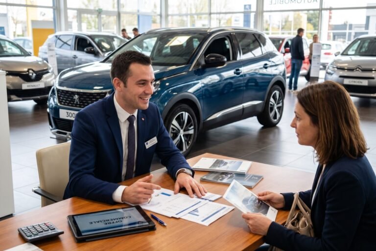 Quel est le salaire d'un vendeur automobile
