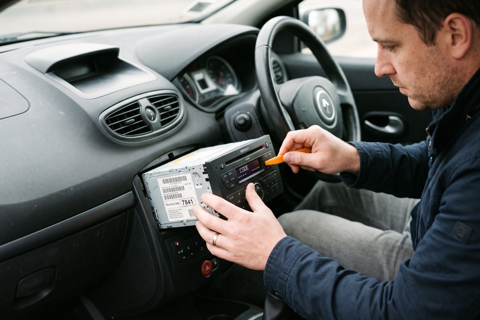 Comment trouver le code autoradio Renault