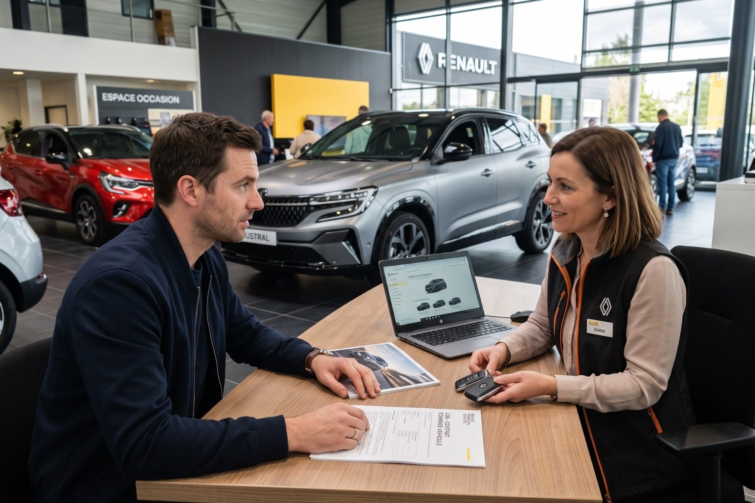 Peut-on changer de voiture en cours de LOA Renault