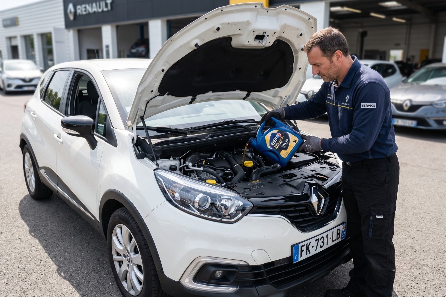 Quelle huile pour Renault Captur essence choisir