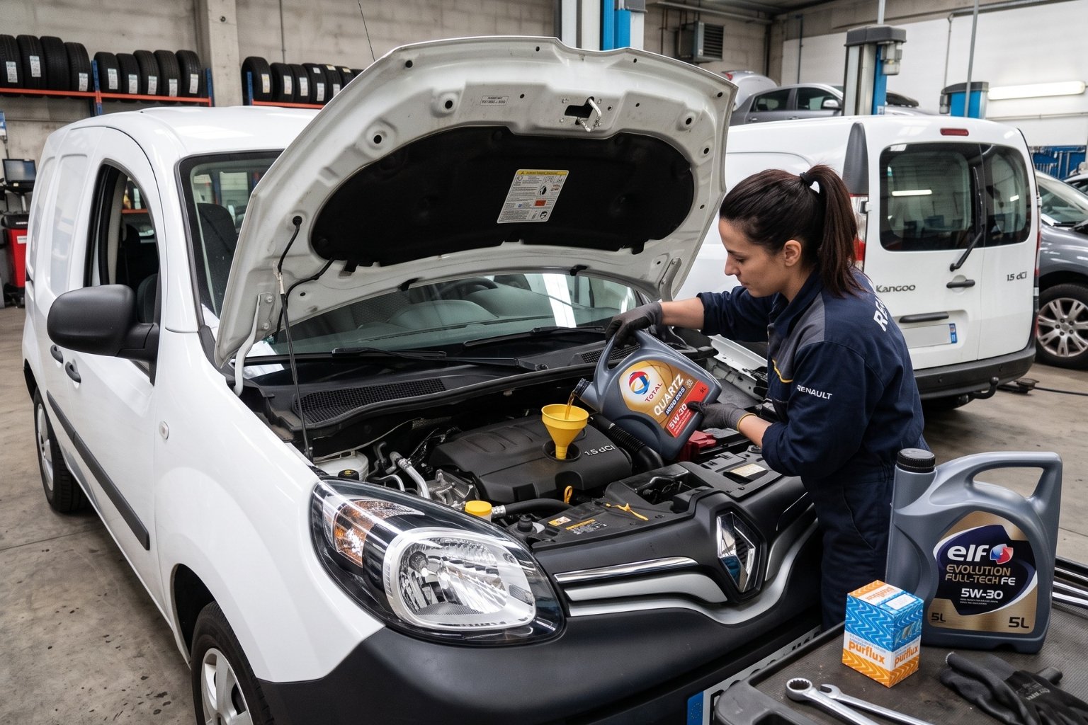Quelle huile pour Renault Kangoo 1.5 dCi