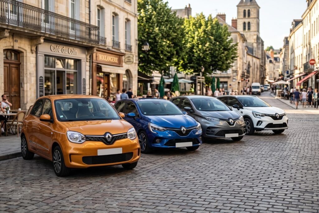Quels sont les petites voitures Renault disponibles