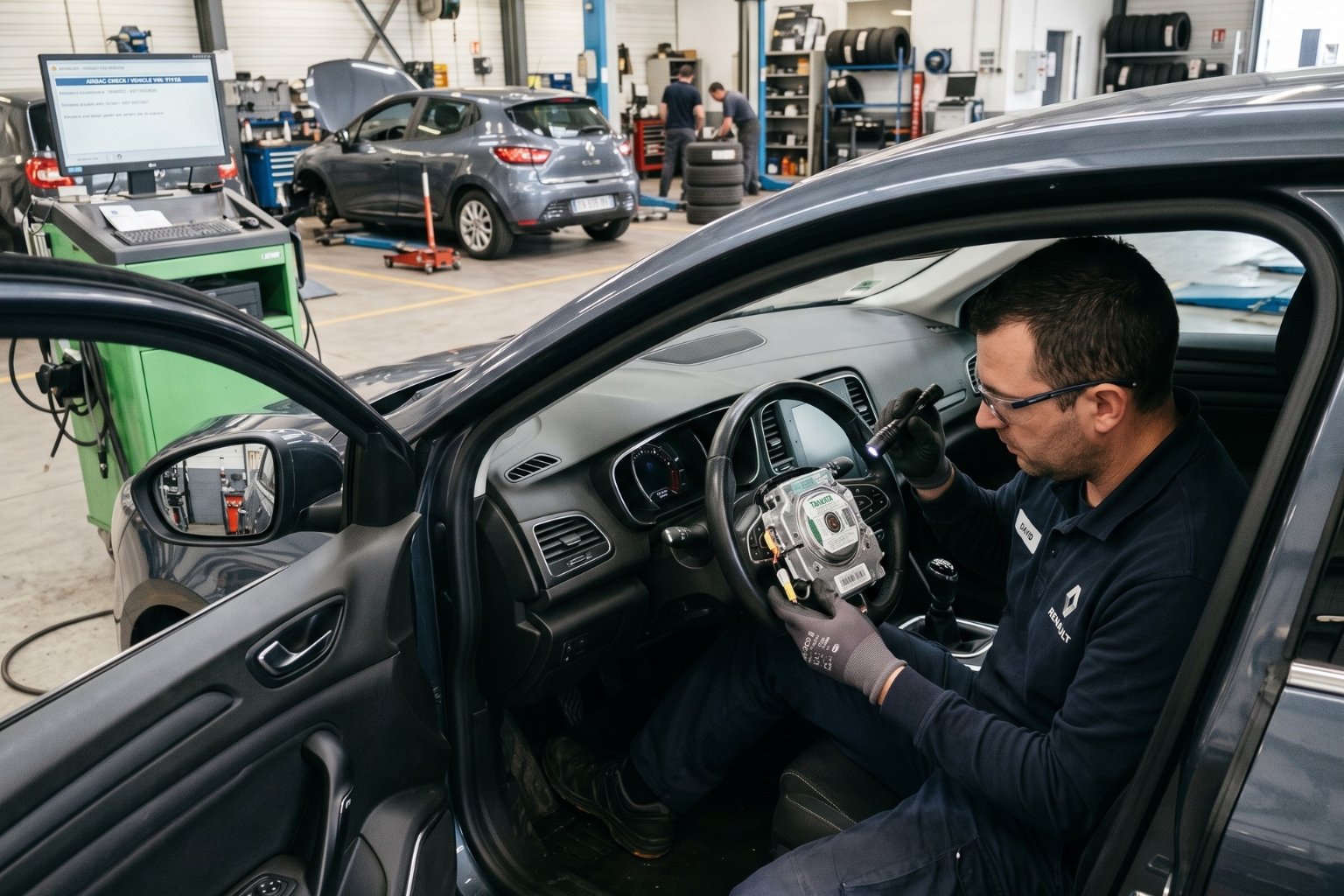 est ce que renault est concerné par airbag takata